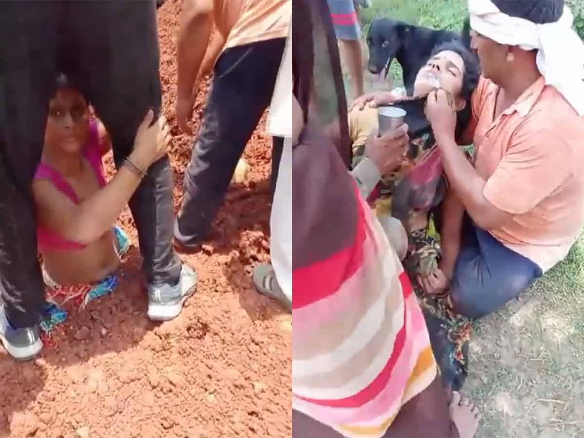 Two women partially buried in Madhya Pradesh; Cong targets govt