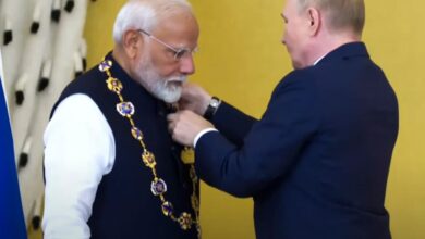 PM Modi receives Russia's highest civilian award