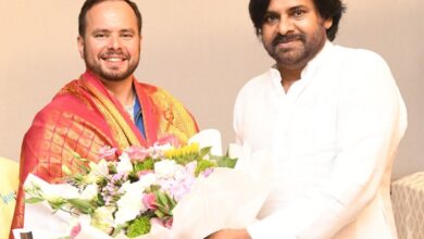 AP DyCM Pawan Kalyan met with Russian cosmonaut Sergey Korsakov