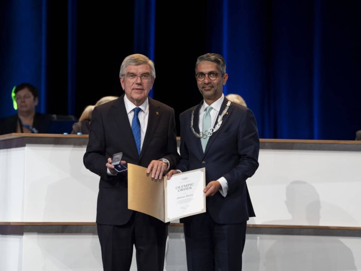 Bindra awarded Olympic Order for distinguished contribution to Olympic movement