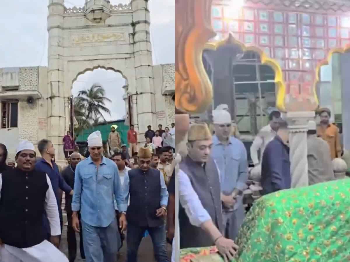 Akshay Kumar visits Haji Ali Dargah, donates Rs 1.2 crore for revamp