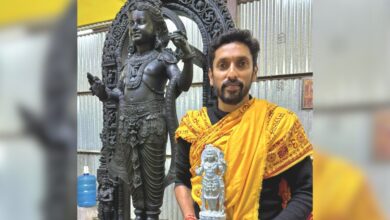 Ram Lalla idol sculptor Arun Yogiraj