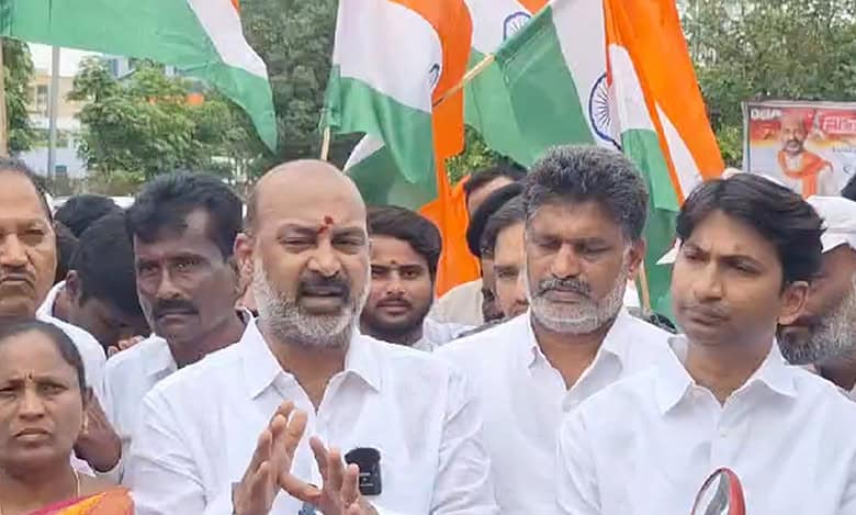 Rahul Gandhi speaking China’s language: BJP MP Bandi Sanjay