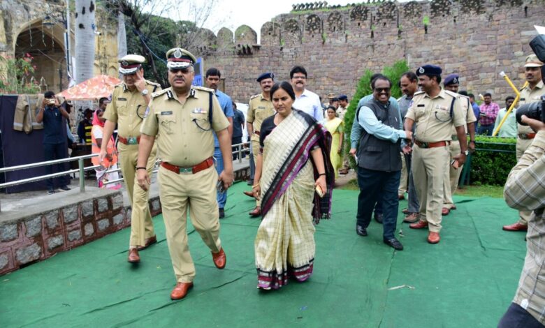 CS visit inspects I-Day preparations at Golconda fort