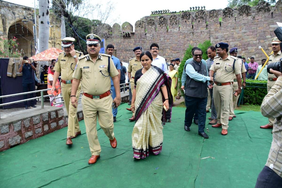 CS visit inspects I-Day preparations at Golconda fort
