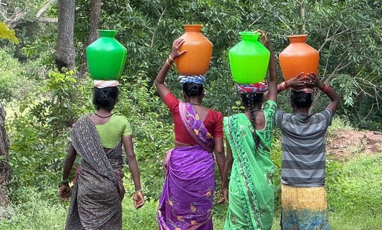 Chenchus living deep inside the core area of Nallamala forests continue to face severe scarcity of water even during the monsoons.