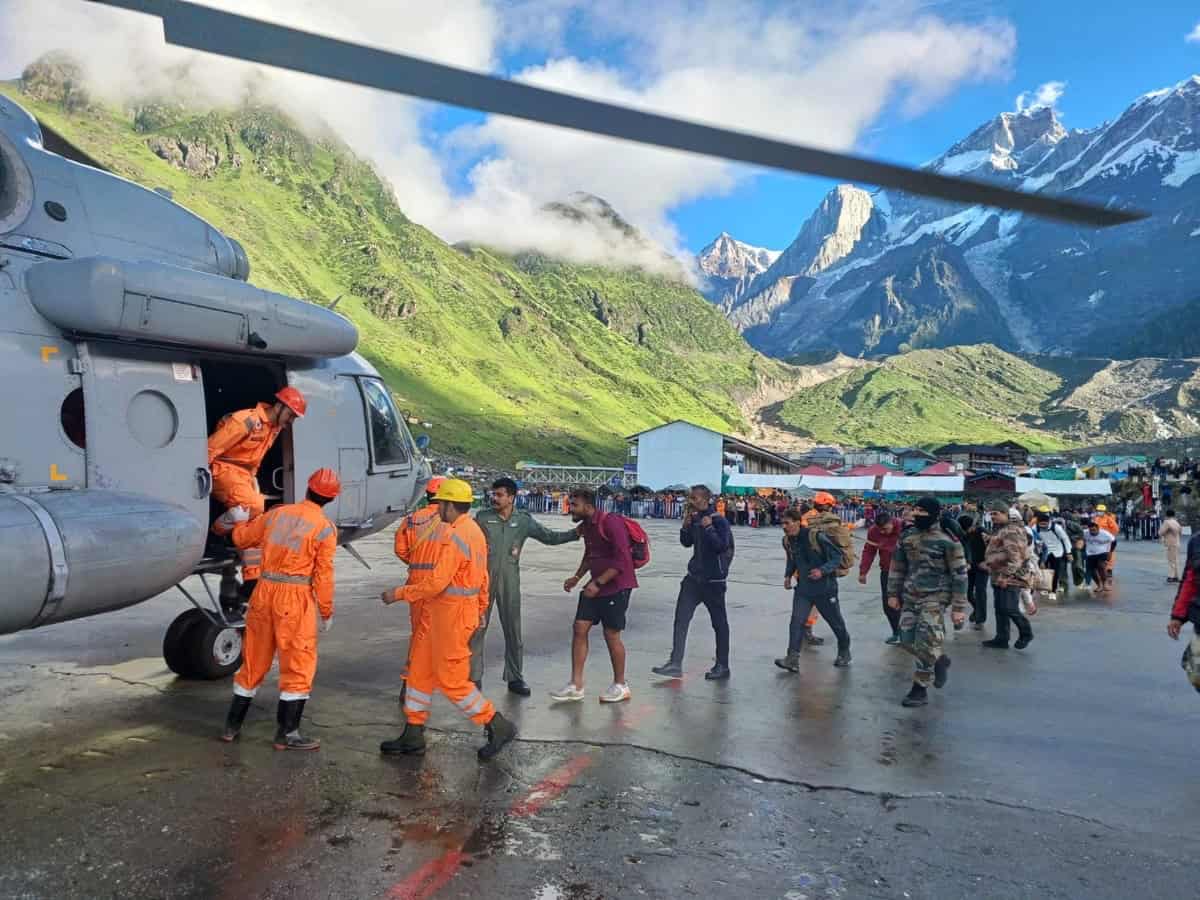Cloudburst: Rescue operation underway to trace 45 missing people