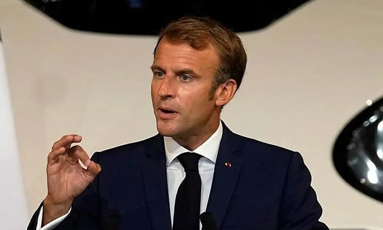 Photo of French President Emmanuel Macron