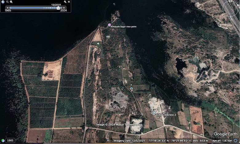 Hyderabad activist asks HYDRA to clear encroachments from Himayathsagar FTL