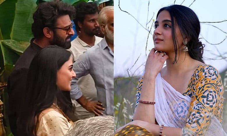 Trending photo: Prabhas spotted with his new heroine in Hyderabad