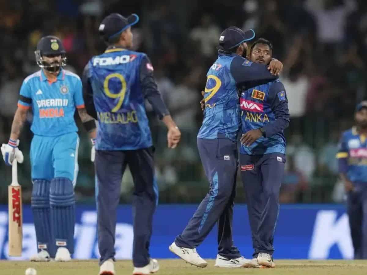 India and Sri lanka team