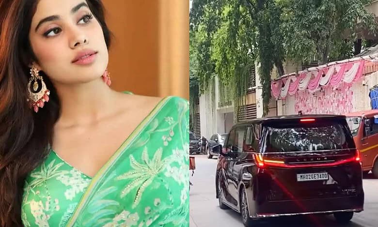 Janhvi Kapoor adds Lexus to her luxury car collection