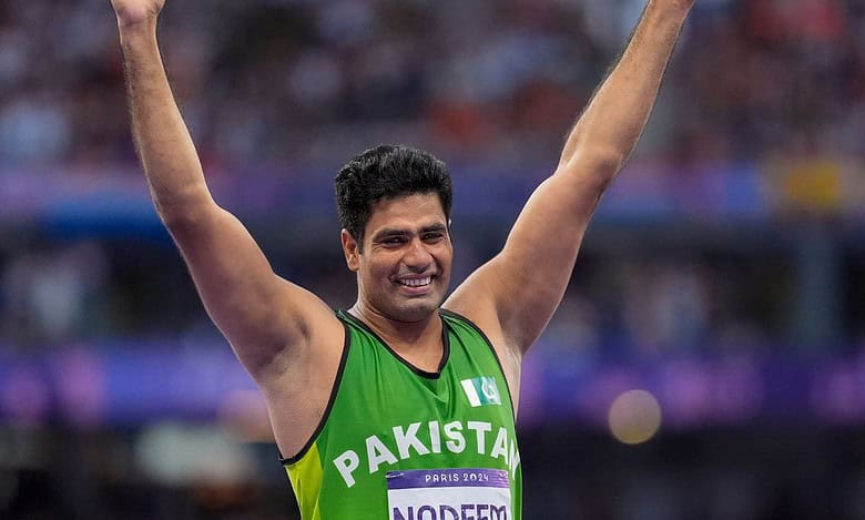 Javelin thrower Arshad Nadeem