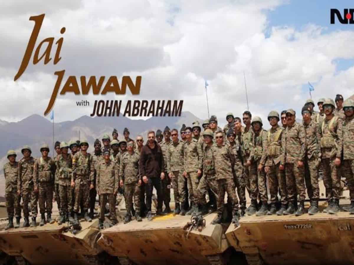 John Abraham joins armed forces in heartfelt tribute in Ladakh