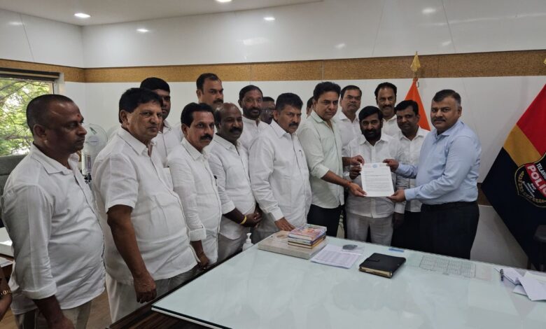 ‘Political violence’: KTR files complaint with Telangana DGP against Congress cadres
