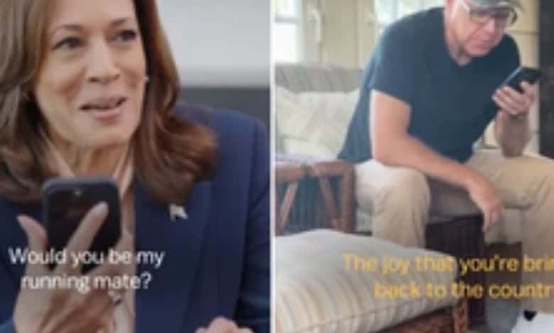 Kamala Harris and Tim Walz