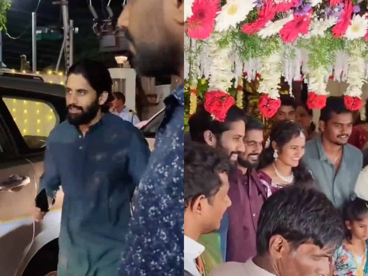 Naga Chaitanya attends PA's wedding, video goes viral