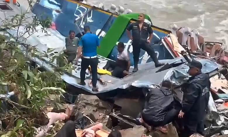 11 people killed as Indian-registered bus plunges into river in Nepal