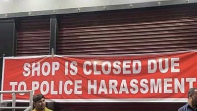 'Police harassment': Congress vs BRS over Nizamabad sweet shop owner's poster