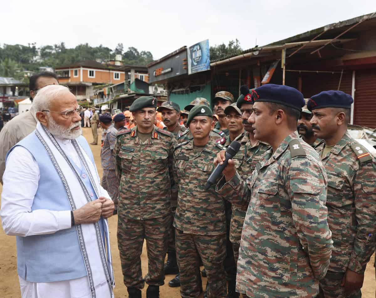 Prime Minister Narendra Modi in Wayanad