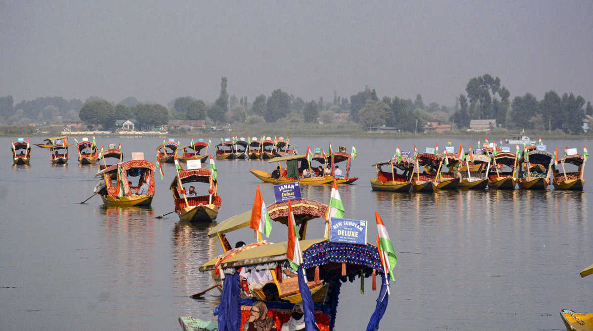 Srinagar Tiranga rally in pictures