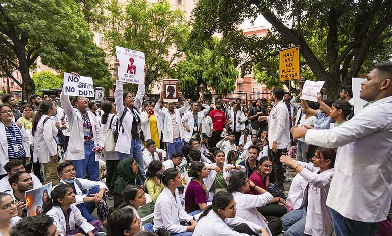 Kolkata rape-murder: ‘Don’t want to be next’, Delhi medics demand justice