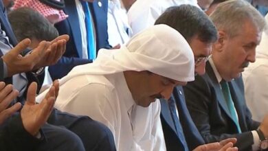 Qatar Emir attends Ismail Haniyeh's funeral in Doha