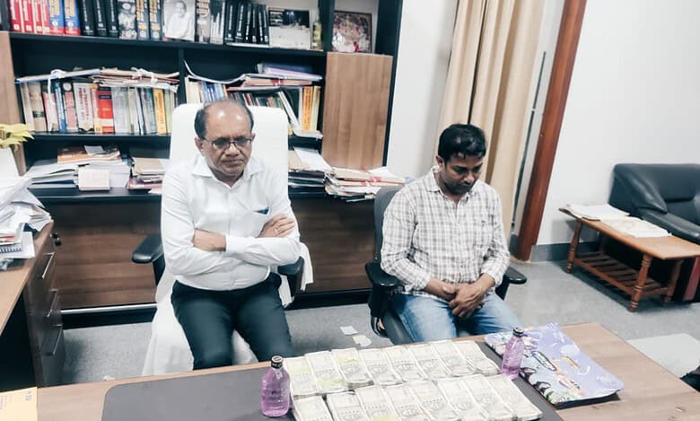 Telangana: Ranga Reddy dist additional collector caught accepting bribe