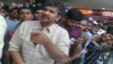 Viral pic: SS Rajamouli stands in queue outside Prasads theatre