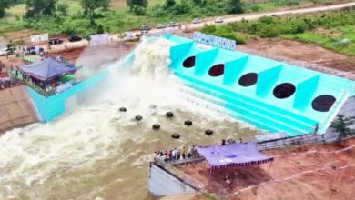 Chief Minister A Revanth Reddy and the state ministers inaugurated three pump houses of SLIP on Thursday.