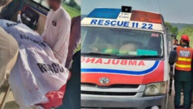 Van attacked in Pakistan Punjab