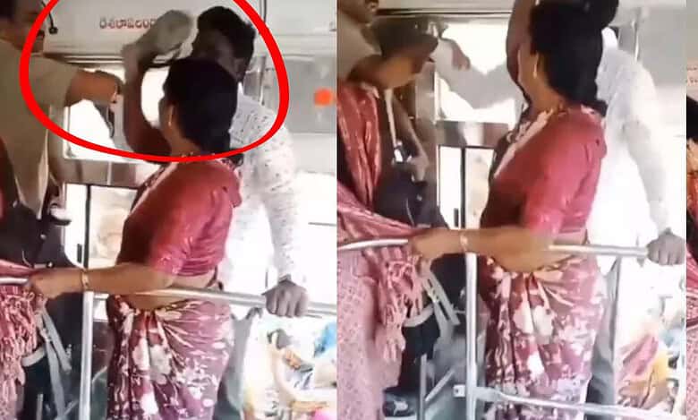 Telangana: Woman and son assault RTC staff over seating dispute