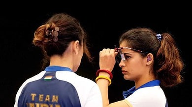 I think nerves got the better of me, says Manu Bhaker