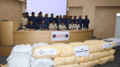 Hyderabad: 5 held for transporting over 800 kgs of ganja worth Rs 3 crore