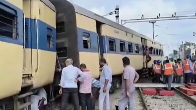 3 coaches of empty MEMU train derail in UP's Saharanpur