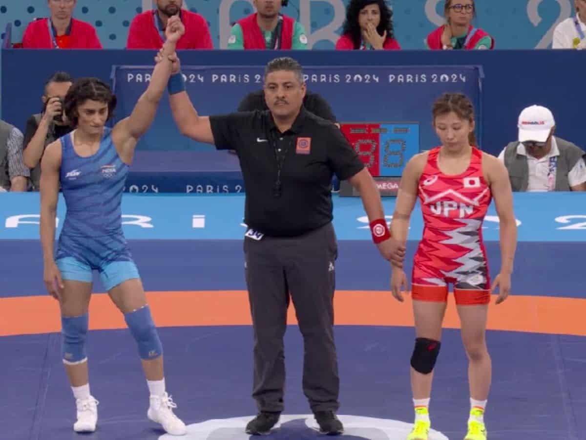 Paris Olympics: Vinesh shocks defending champion to enter quarters