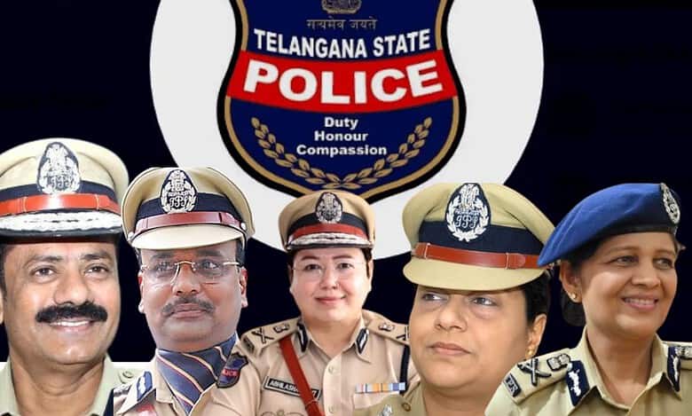 Telangana: Five IPS officers promoted to Director General rank