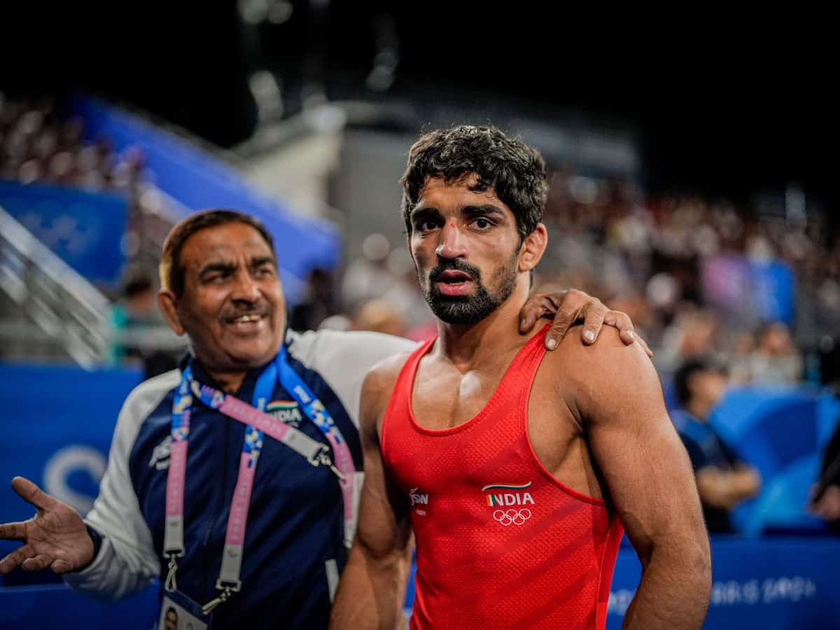 Wrestler Aman Sehrawat enters Paris Olympics semifinals