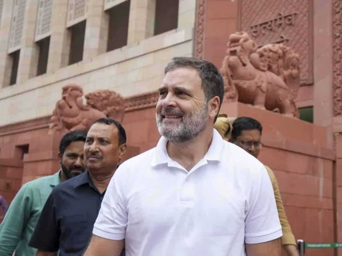 Congress leader Rahul Gandhi