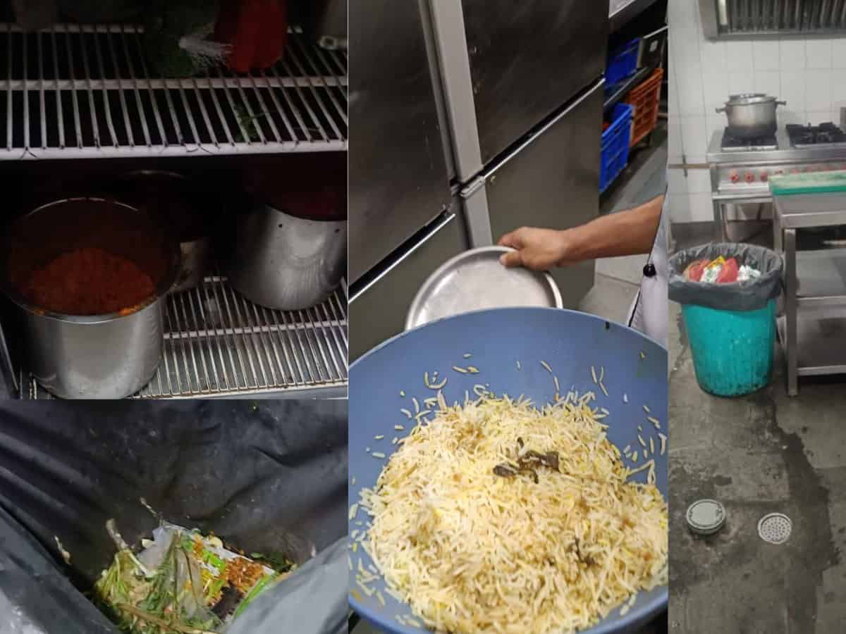 Food safety raids at restaurants in Hyderabad uncover unhygienic conditions
