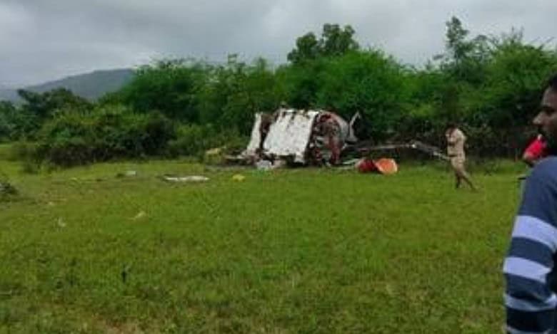 Helicopter from Mumbai to Hyderabad crashes near Pune; 4 injured