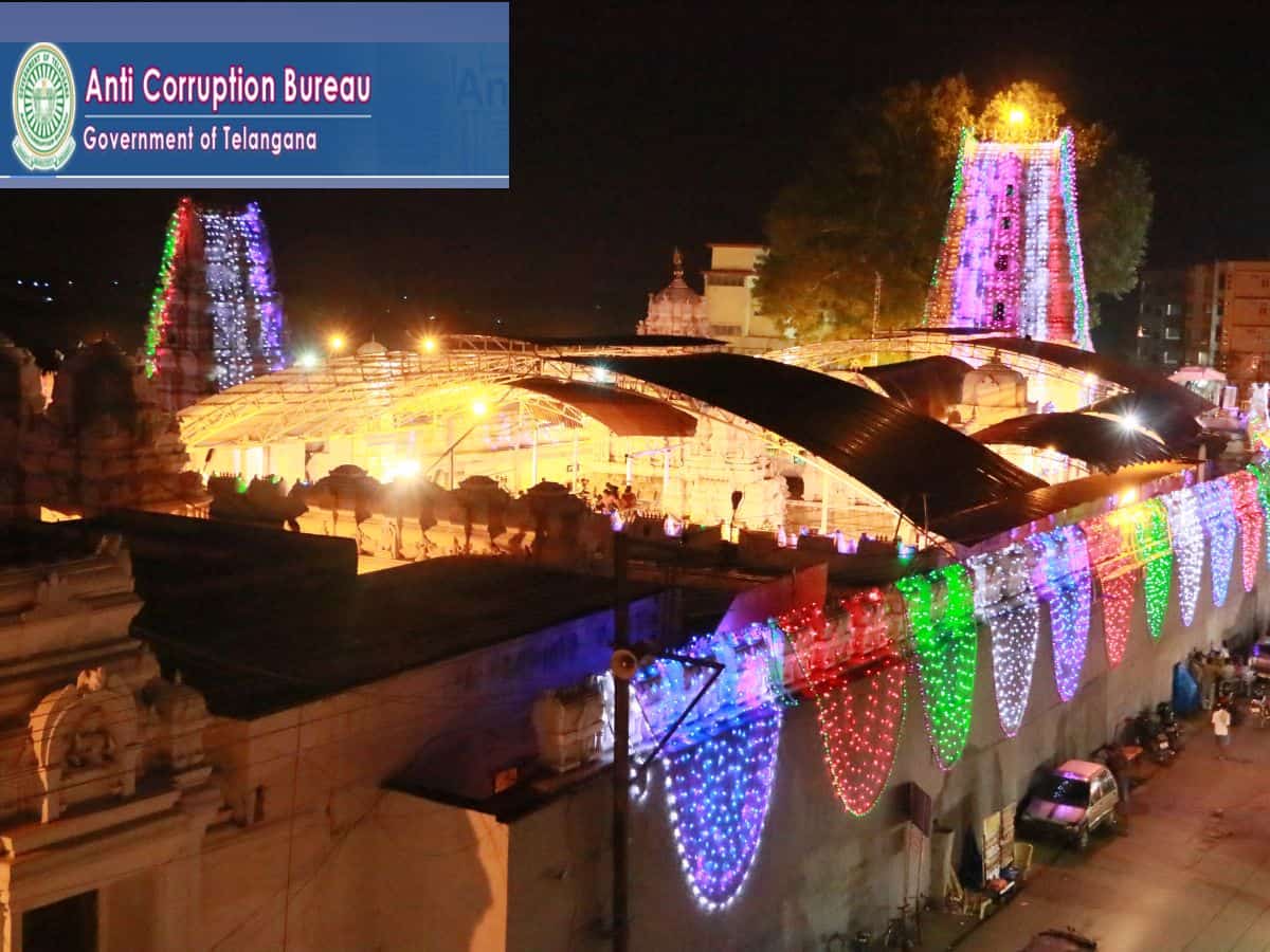 Scores of employees of Vemulawada temple transferred after ACB inspections found irregularities in record-keeping and other spending.