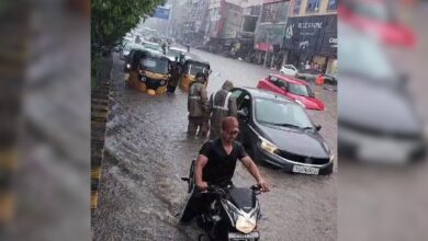 Traffic advisory issues as Hyderabad grapples with waterlogging post rainfall
