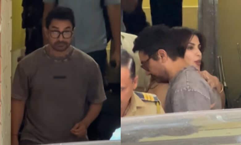Rhea Chakraborty and Aamir Khan spotted together, video viral
