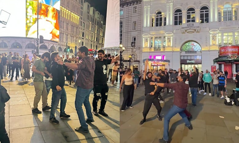 Video: Hyderabadis go crazy as Bhutto song plays on London street