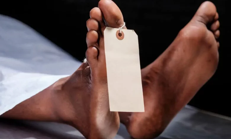 A representational image of a dead body