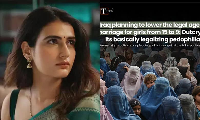 Fatima Sana Shaikh reacts to ‘horrible’ Iraq marriage law proposal
