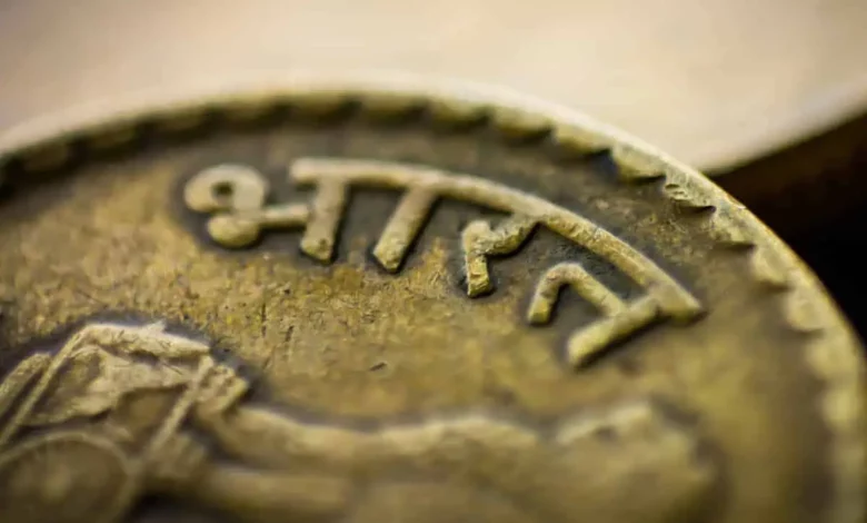Rupee falls 2 paise to close at 83.97 against US dollar