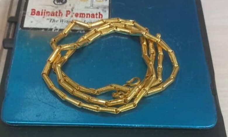 Over 1 kg gold seized from passenger at Hyderabad Airport