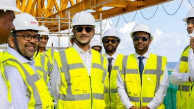 jaishankar with Maldives Zameer and Maldives Minister of Construction